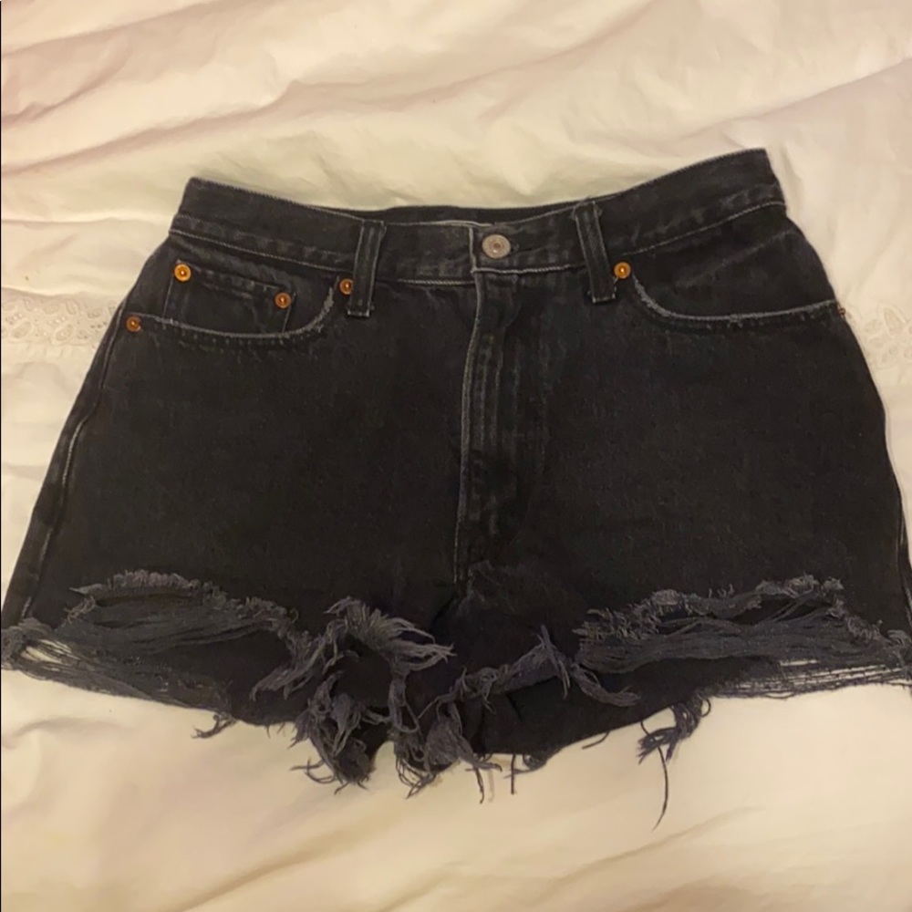 Abercrombie & Fitch Annie High Rise Jean Short